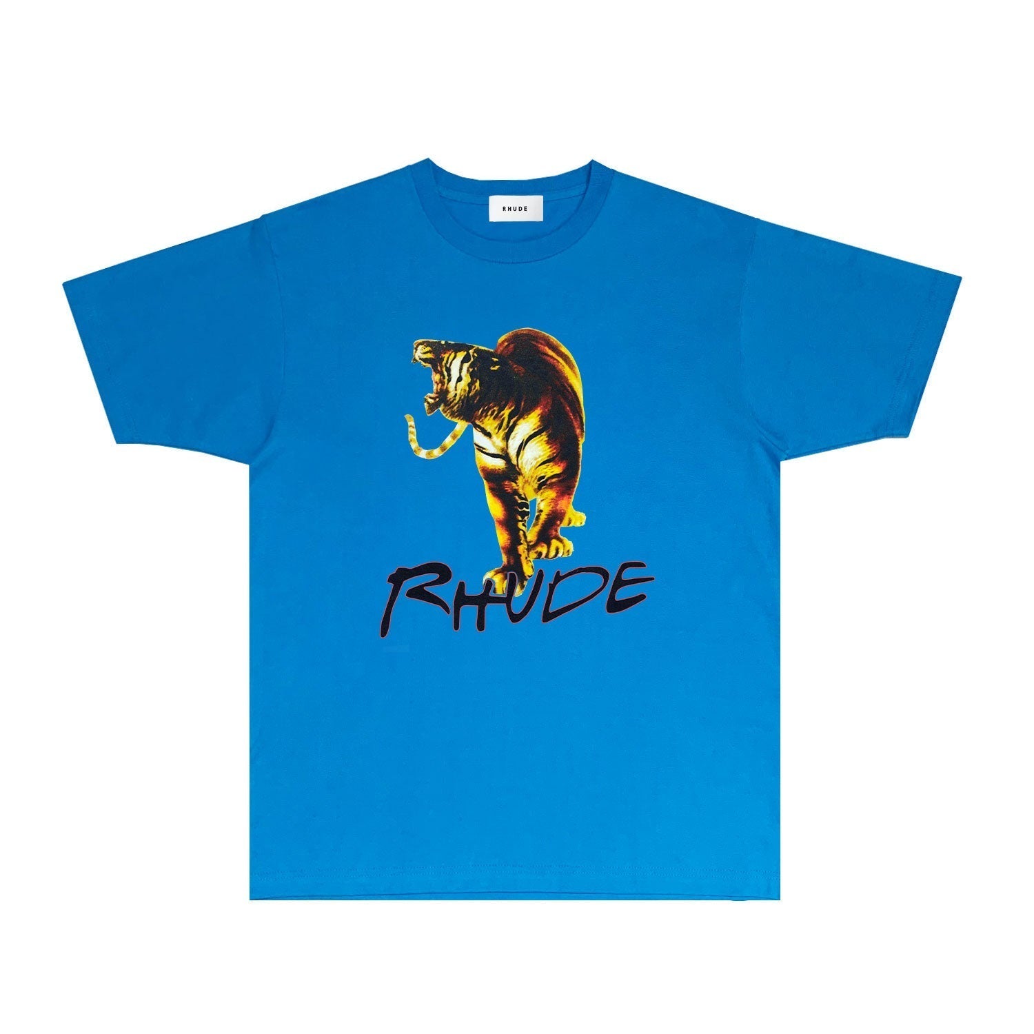 Rhude T-shirts Printed Trendy Pure Cotton