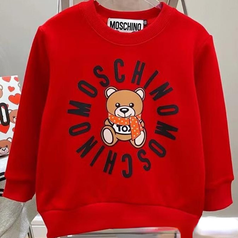 Moschino Hoodie Autumn And Winter Brushed Hoody