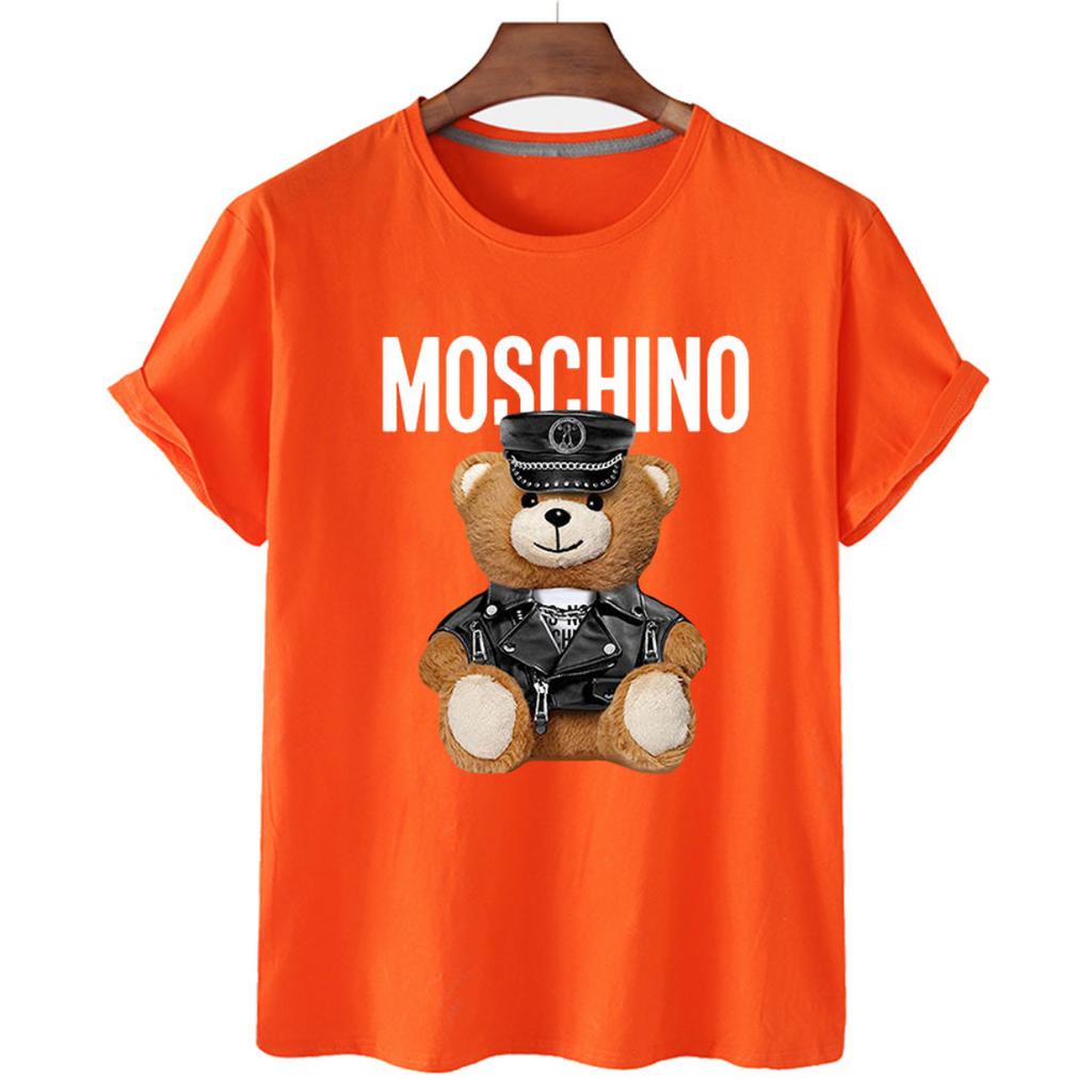 Moschino T-shirt Bear Printed Short-Sleeved T-shirt For Men And Women