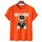 Moschino T-shirt Bear Printed Short-Sleeved T-shirt For Men And Women