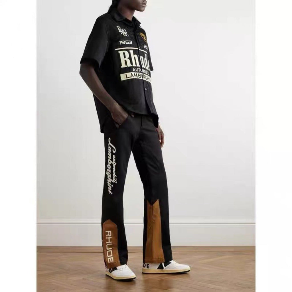 Rhude T-shirt Short Sleeve Shirt Casual Shirt