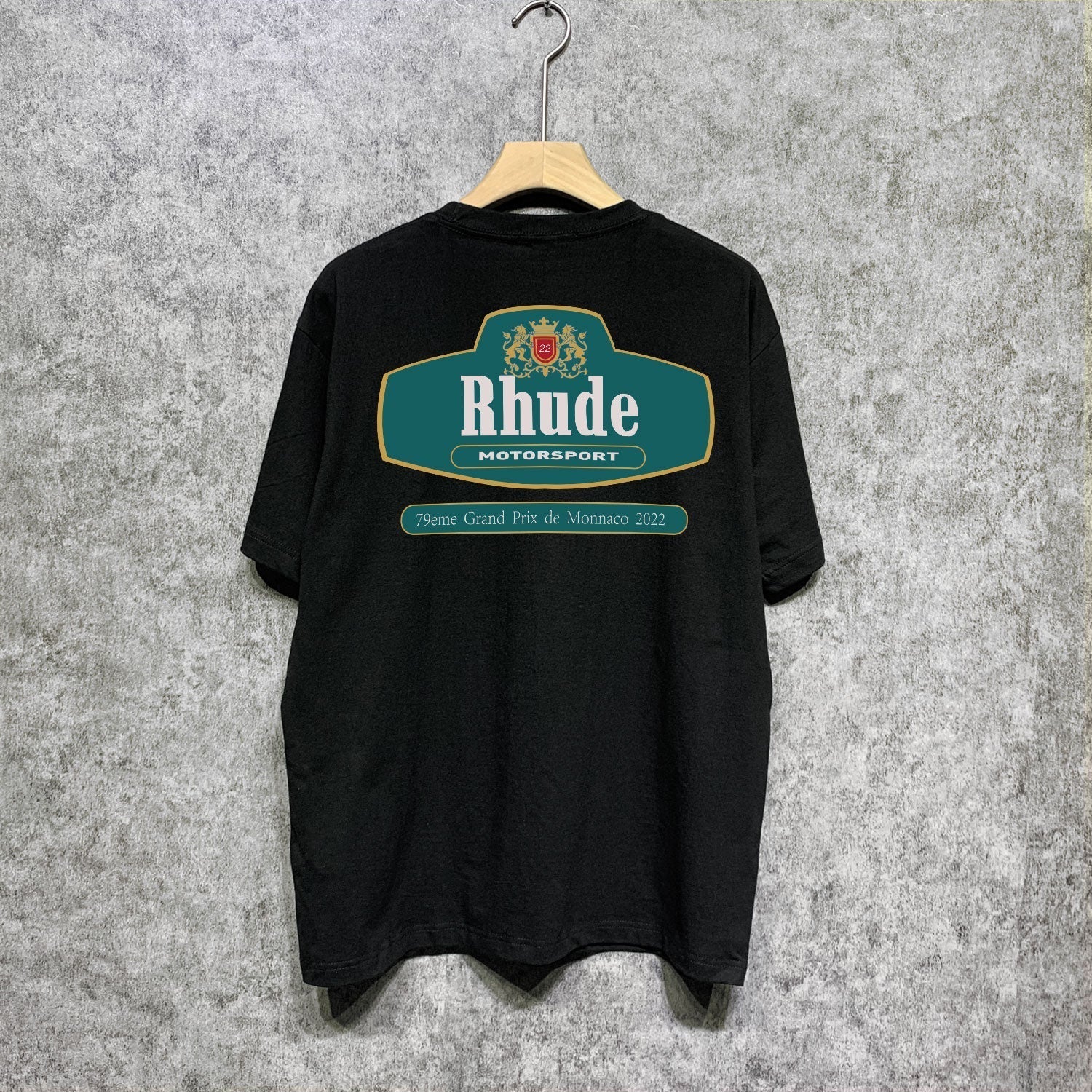 Rhude T-shirts Printed Trendy Pure Cotton