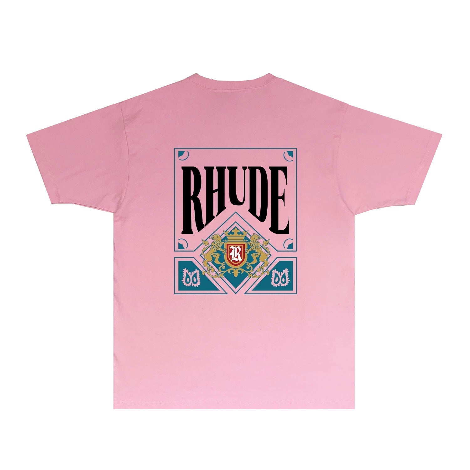 Rhude T-shirts Printed Trendy Pure Cotton