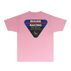 Rhude T-shirts Printed Trendy Pure Cotton
