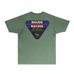 Rhude T-shirts Printed Trendy Pure Cotton