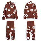 Denim Tears Outfit:Hoodie/Sweatpants (Separate Purchase Options) Casual Pants