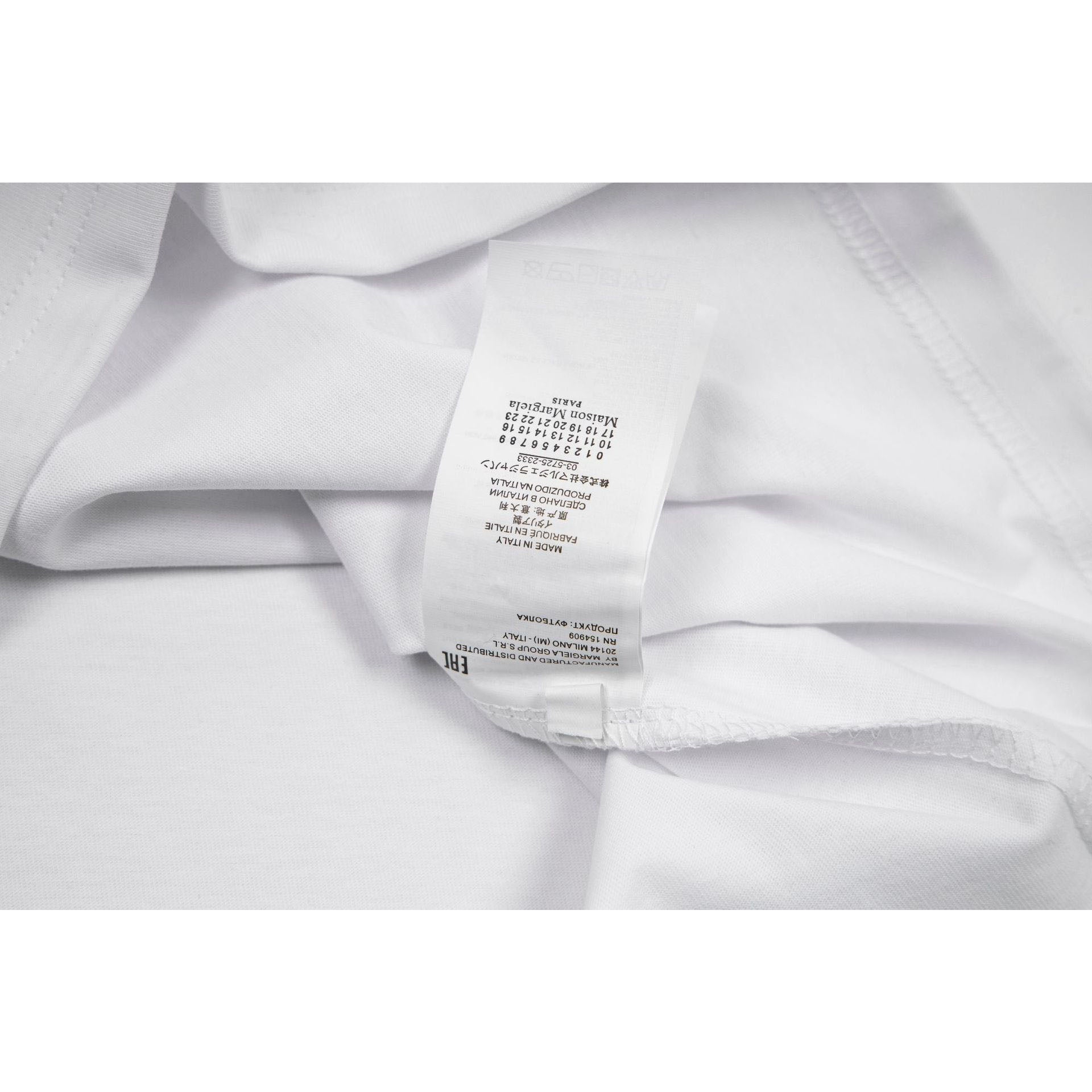 Maison Margiela T-shirt Crew Neck Loose Short Sleeve T-shirt