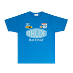 Rhude T-shirts Printed Trendy Pure Cotton