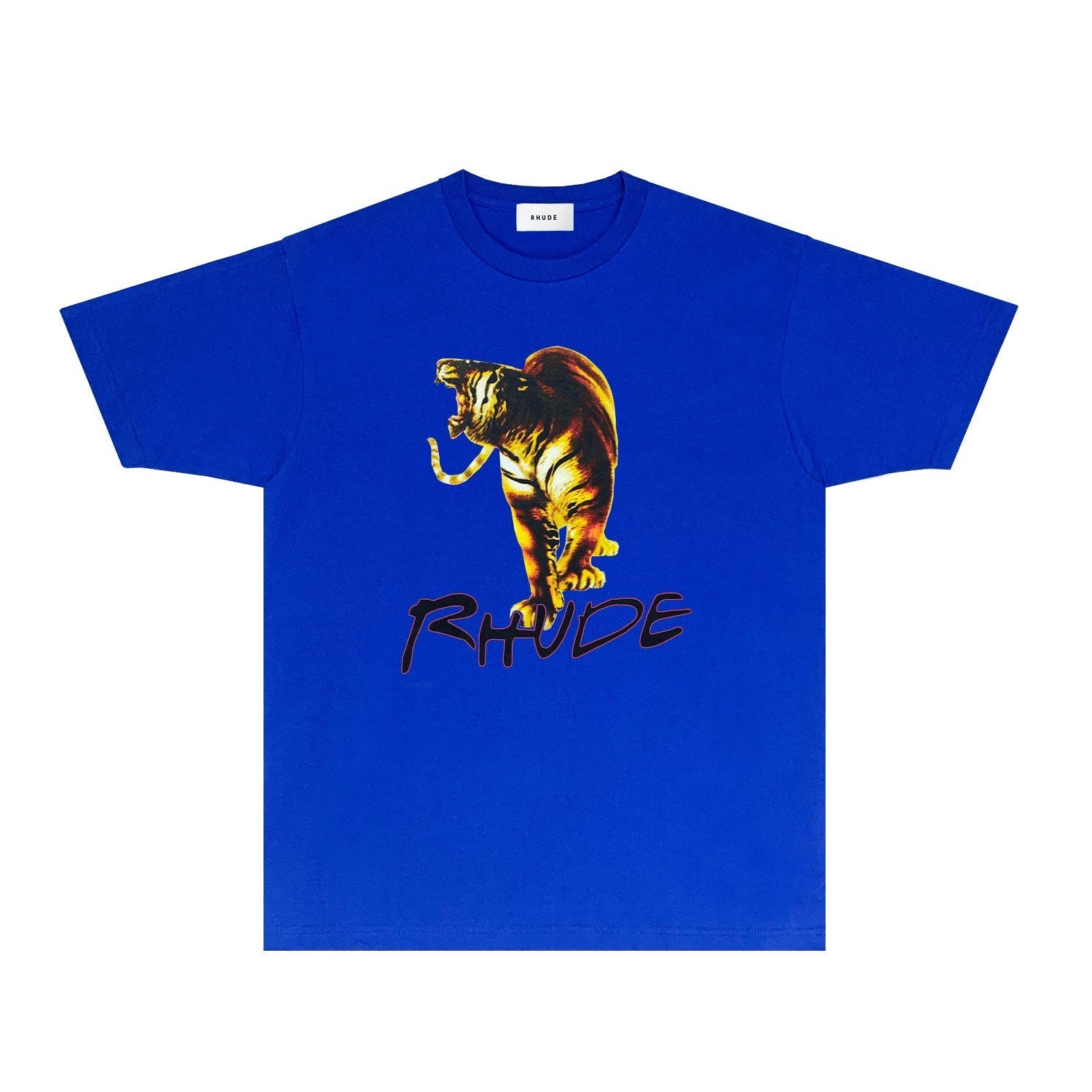Rhude T-shirts Printed Trendy Pure Cotton