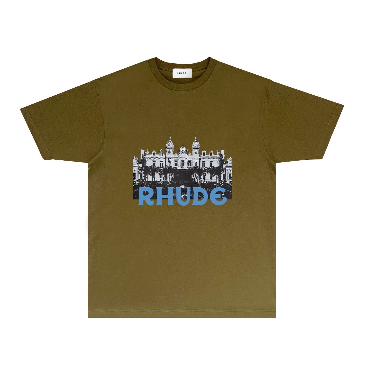 Rhude T-shirts Printed Trendy Pure Cotton