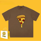 Drew T-shirts Pizza Smiley T-shirt