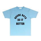Rhude T-shirts Printed Trendy Pure Cotton
