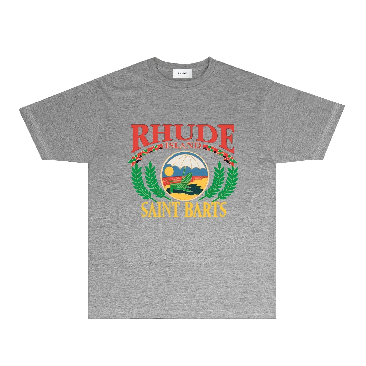 Rhude T-shirts Printed Trendy Pure Cotton