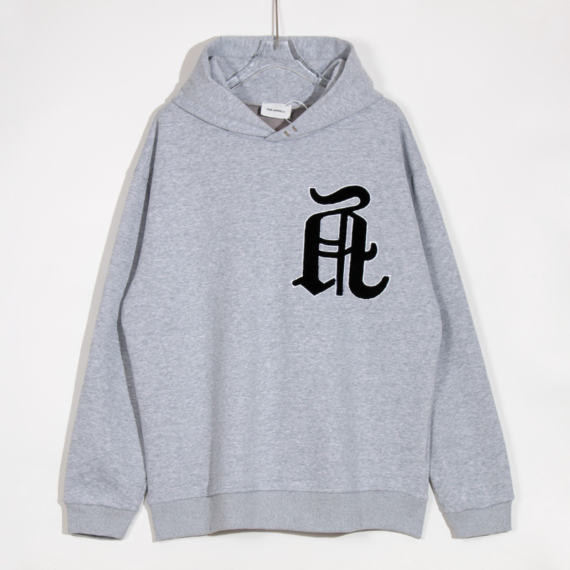 Askyurself Hoodie Embroidered Letter Hoodie Sweater Loose Casual