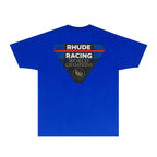 Rhude T-shirts Printed Trendy Pure Cotton