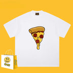 Drew T-shirts Pizza Smiley T-shirt