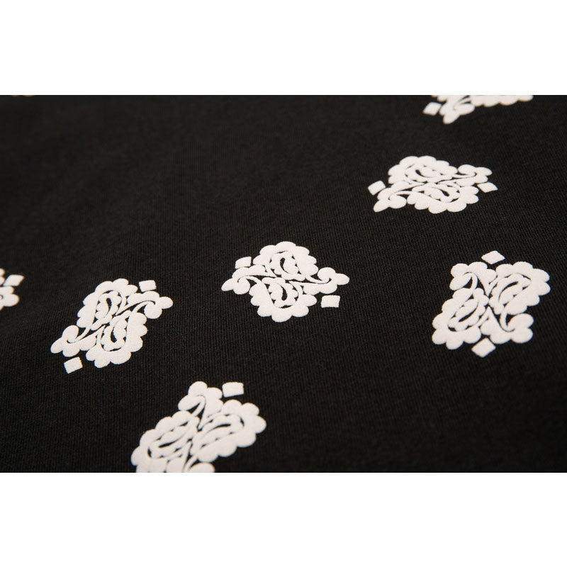 Askyurself T-shirts Relief Three-Dimensional Puff Print Paisley