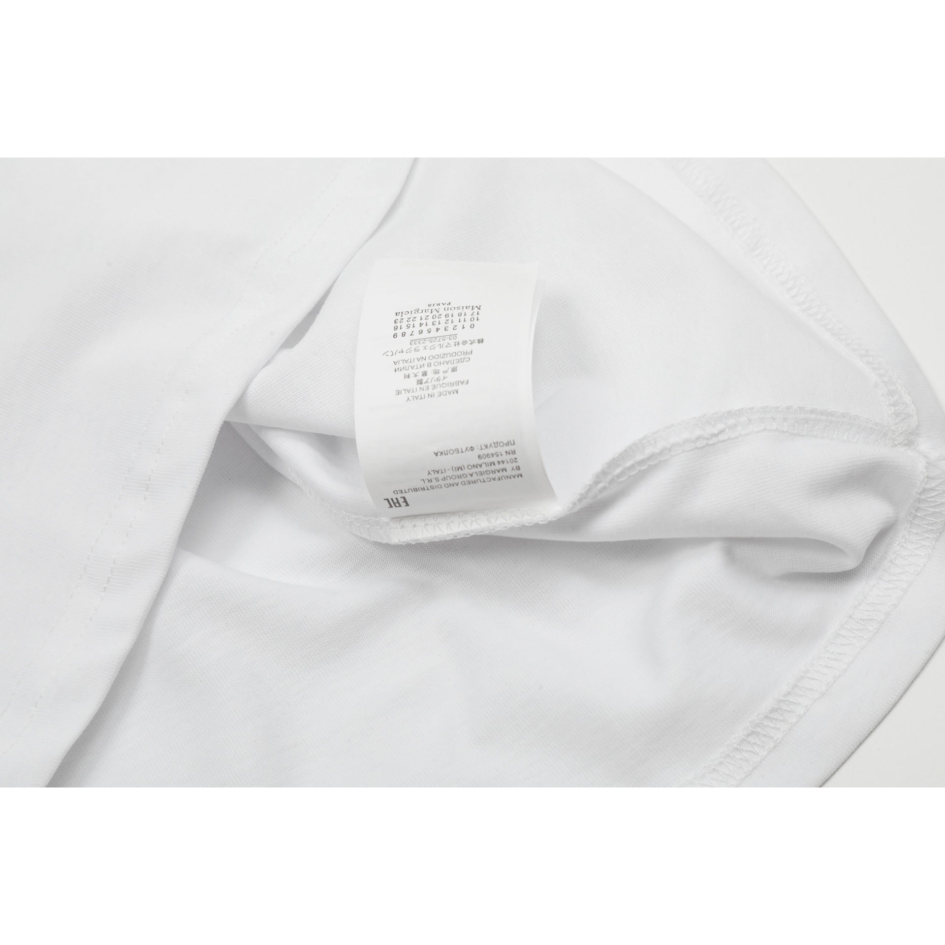 Maison Margiela T-shirt Crew Neck Loose Short Sleeve T-shirt