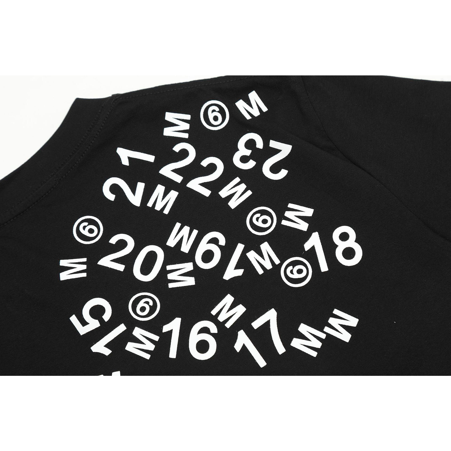 Maison Margiela T-shirt Crew Neck Loose Short Sleeve T-shirt