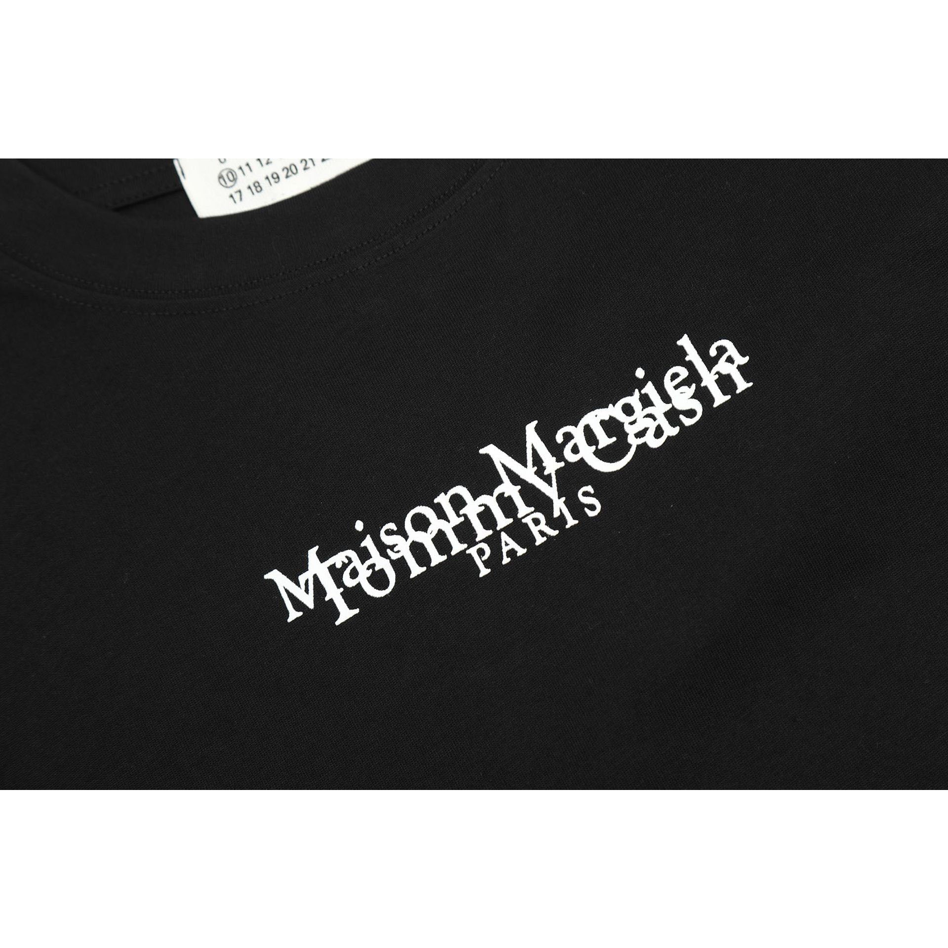 Maison Margiela T-shirt Crew Neck Loose Short Sleeve T-shirt