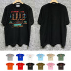 Rhude T-shirts Printed Trendy Pure Cotton