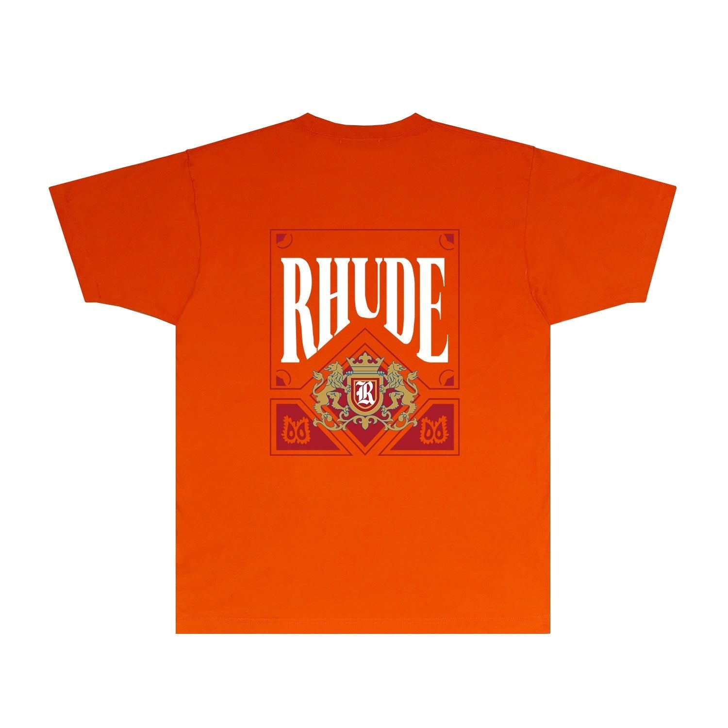 Rhude T-shirts Printed Trendy Pure Cotton