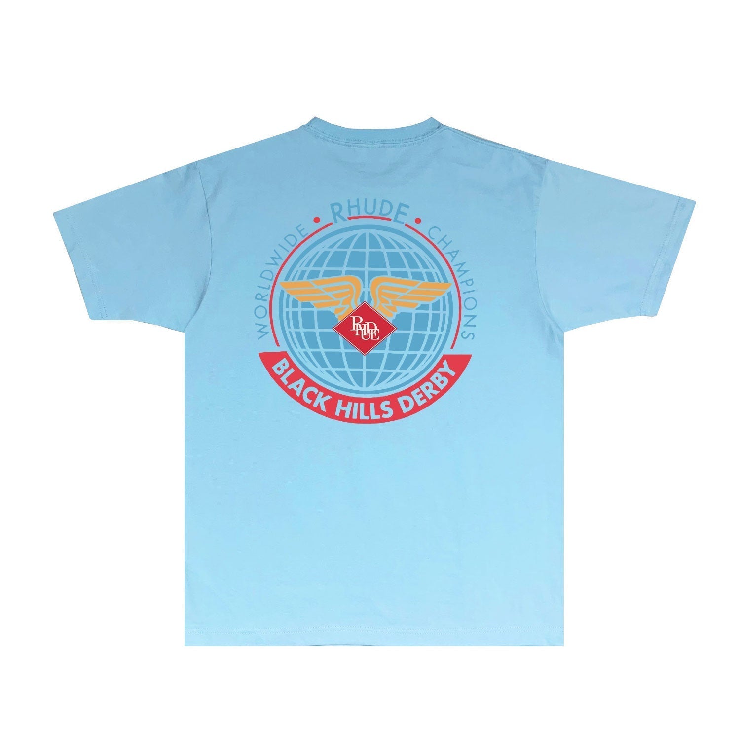 Rhude T-shirts Printed Trendy Pure Cotton