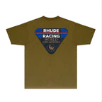 Rhude T-shirts Printed Trendy Pure Cotton