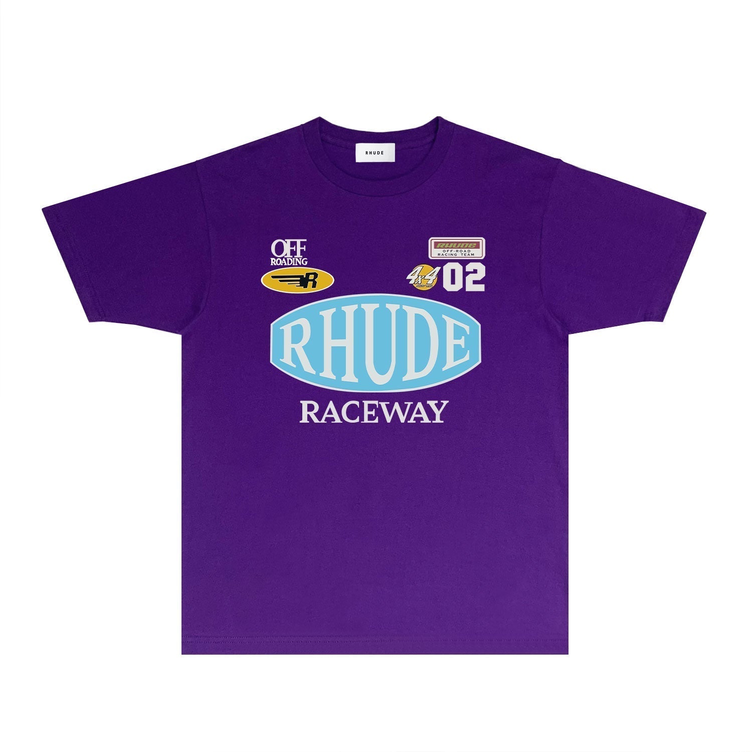 Rhude T-shirts Printed Trendy Pure Cotton