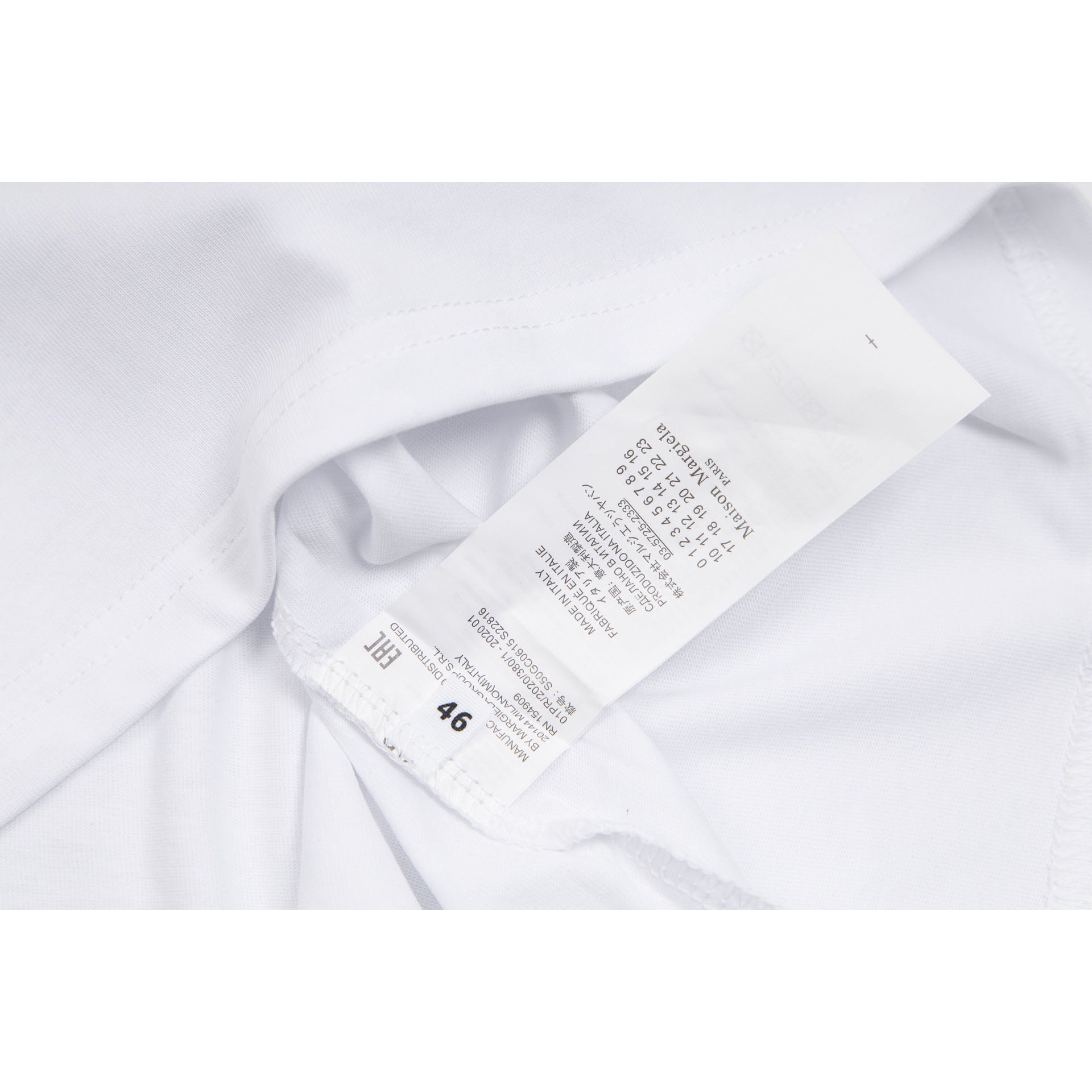 Maison Margiela T-shirt Crew Neck Loose Short Sleeve T-shirt