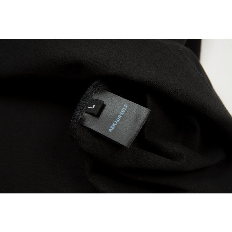 Askyurself T-shirts Relief Three-Dimensional Puff Print Paisley