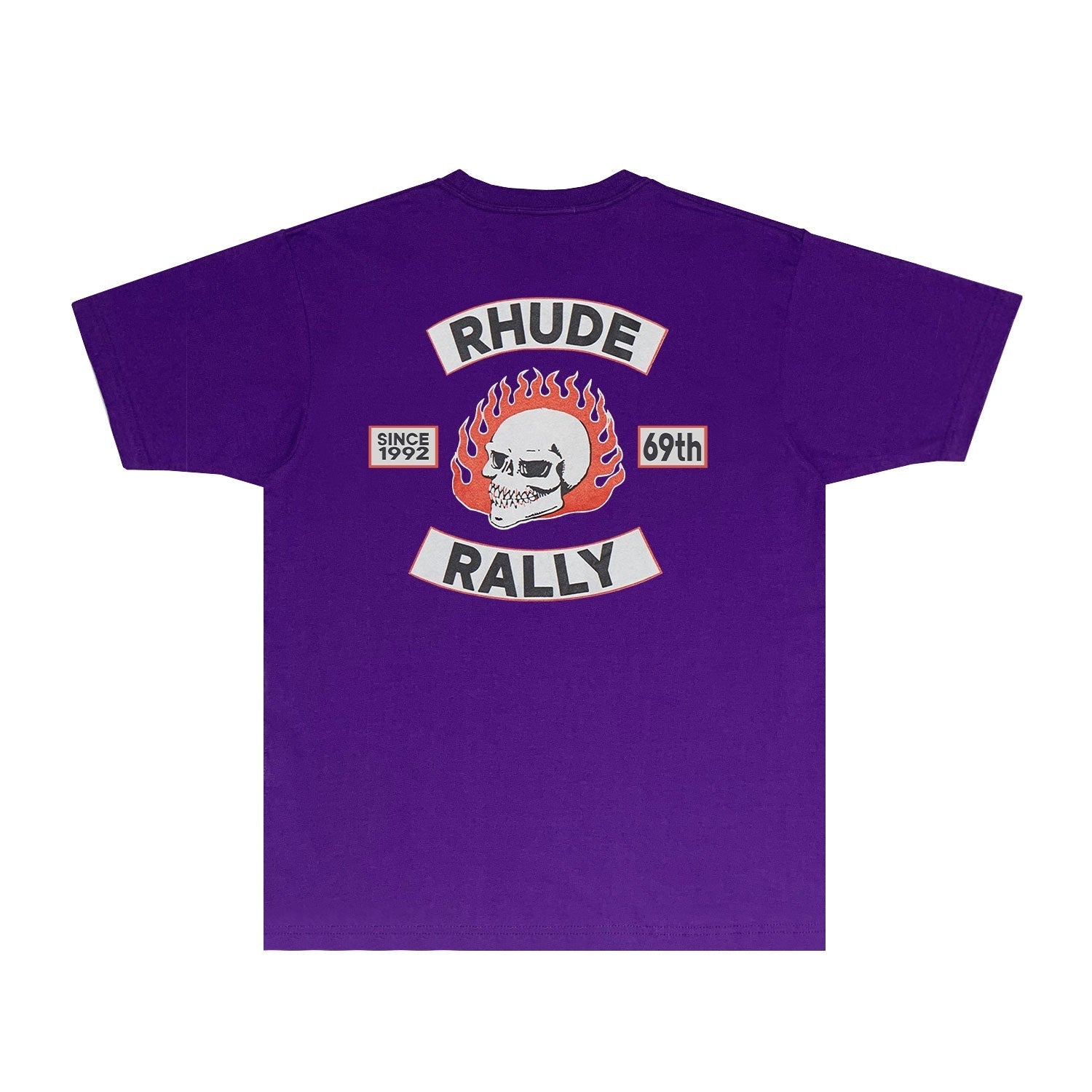 Rhude T-shirts Printed Trendy Pure Cotton