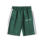 Palm Angle Shorts Palm Angels Casual Striped Shorts Elastic Men and Women Sports