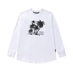 Palm Angle Sweatshirt Palm Angels Jackson Wang Teamwang Puff Print Ins Long Sleeve
