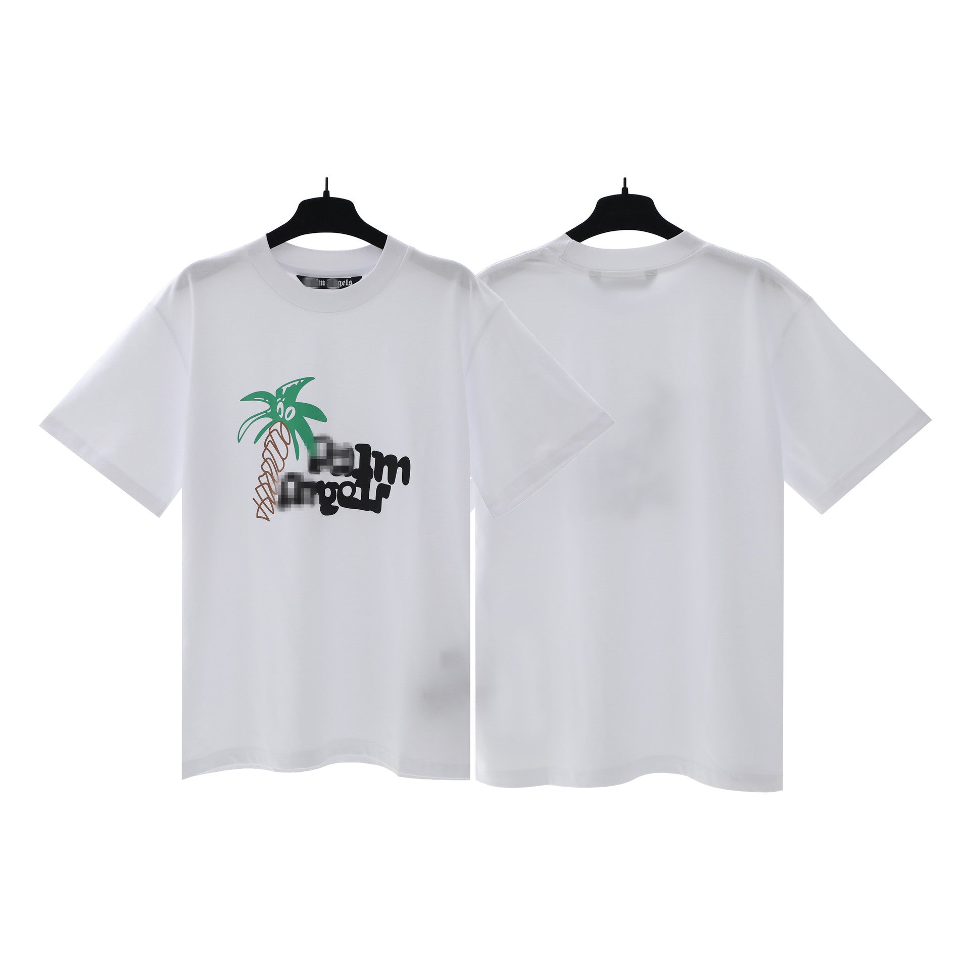 Palm Angels T-shirt Coconut Letter Logo Short Sleeve T-shirt