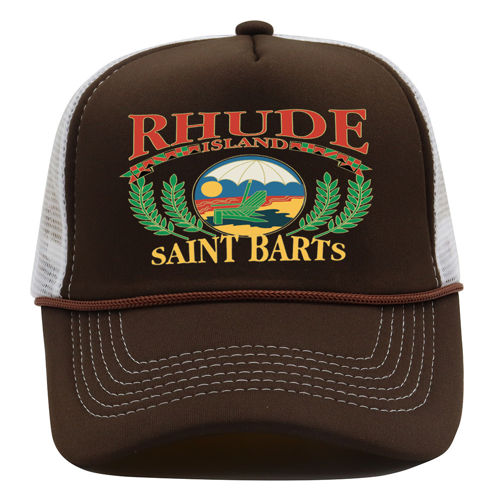 Rhude Hat Couple Sun Hat Fashion Casual Baseball Cap