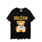 Moschino T-shirt Bear Printed Short-Sleeved T-shirt Couple Wear