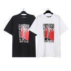 Palm Angels T-shirt Angel Alphabet Slogan Short Palm Sleeve T-shirt