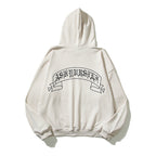 Askyurself Hoodie Letter Loose Hooded Sweater Men's Casual