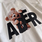 Moschino T-shirt Bear Printed Short Sleeve Round Neck Loose Men And Women