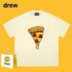 Drew T-shirts Pizza Smiley T-shirt