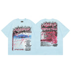 Hellstar T-shirt Graffiti Printing