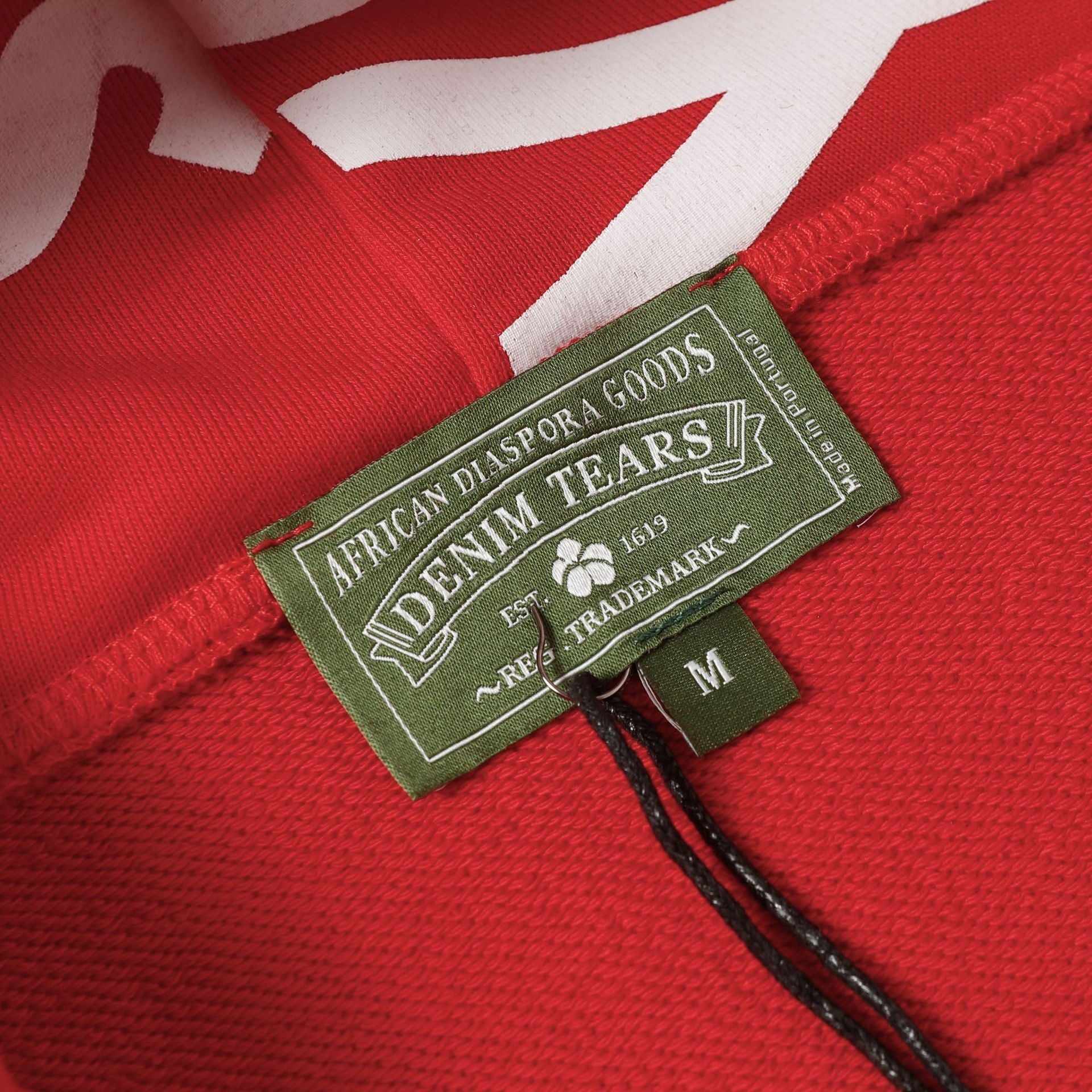 Denim Tears Hoodie Alphabet Cardigan Hooded Sweater