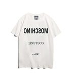 Moschino T-shirt Bear Printed Short-Sleeved T-shirt Couple Wear