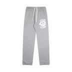 Denim Tears Sweatpants Alphabet foam print casual trousers
