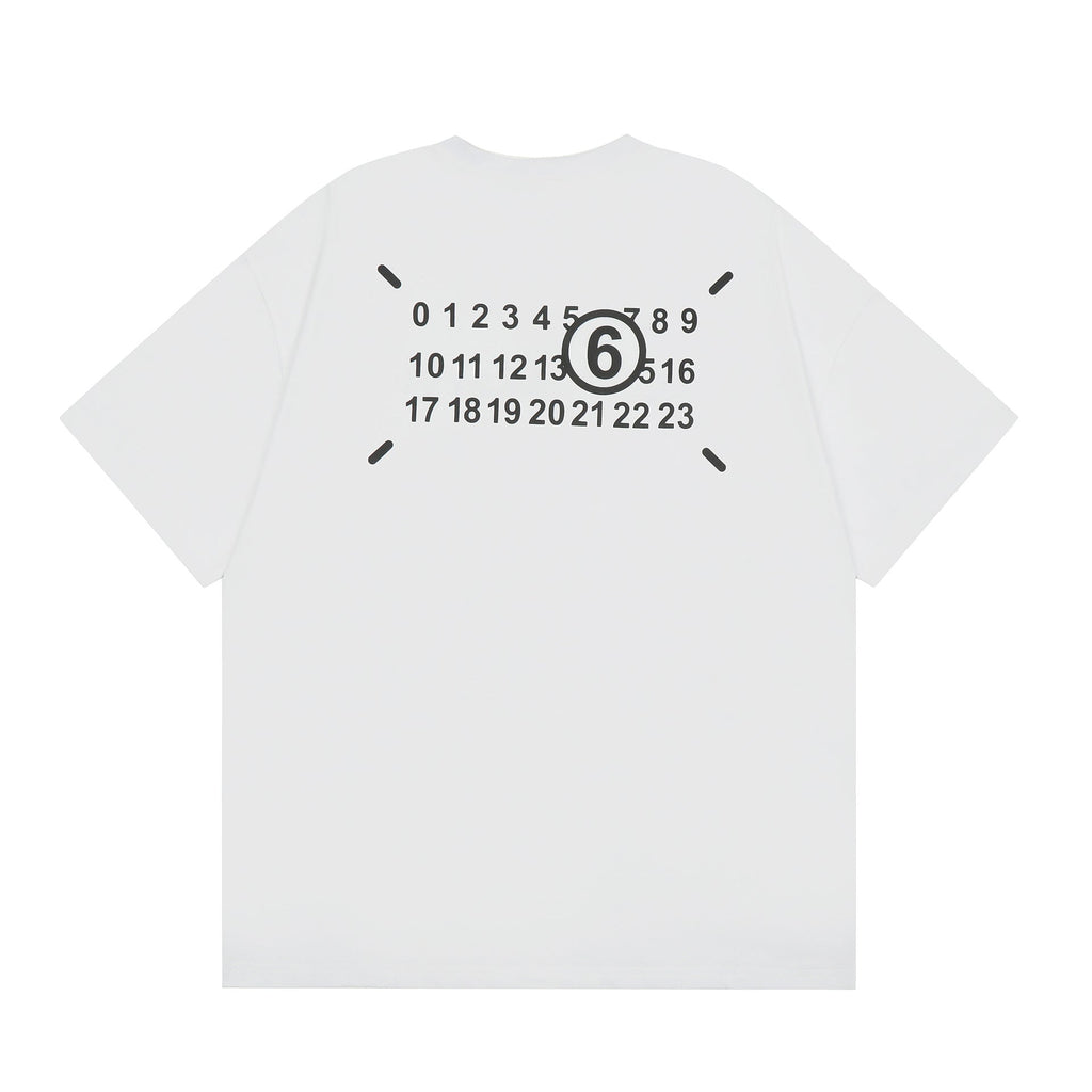 Maison Margiela T-shirt Crew Neck Loose Short Sleeve T-shirt