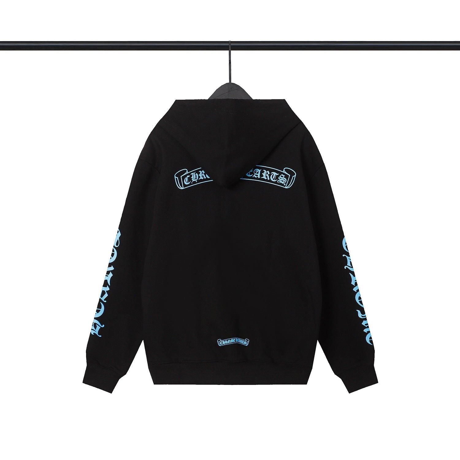 Chrome Heart HoodieCH Premium Lightning Blue Zipper Hooded Sweater Jacket Cardigan