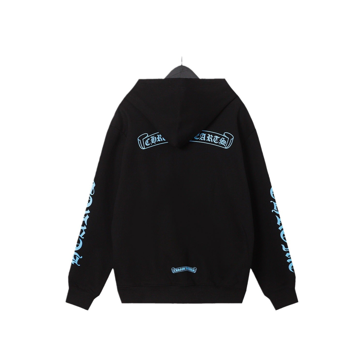 Chrome Heart HoodieCH Premium Lightning Blue Zipper Hooded Sweater Jacket Cardigan