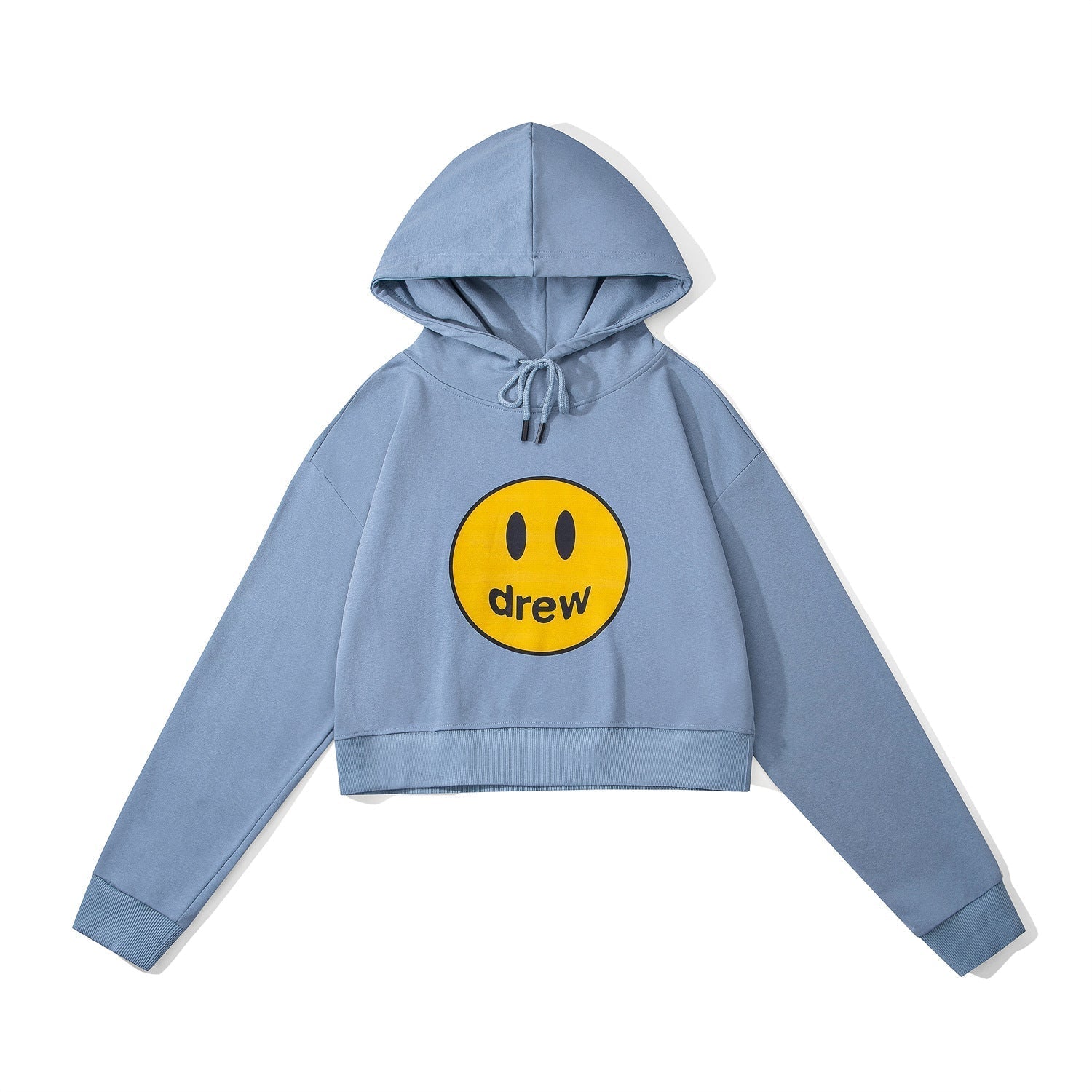 Drew House Hoodie Classic Logo Short Hoodie For Girls