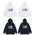 Maison Margiela Hoodie Crew Neck Loose Hooded Sweater